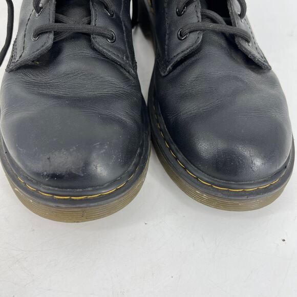 Dr. Martens Black‎ Leather 1460 Zip Ankle Boots Women\'s 4 / EU36